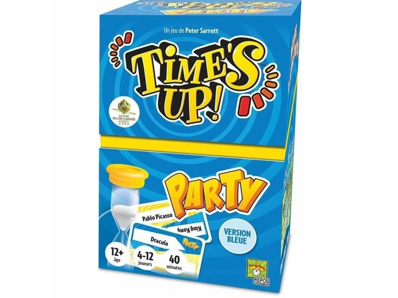 Набор от въпроси и отговори Asmodee Time's Up Party - Blue Version (FR)