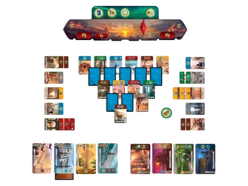Настолна игра Asmodee 7Wonders Duel (FR)