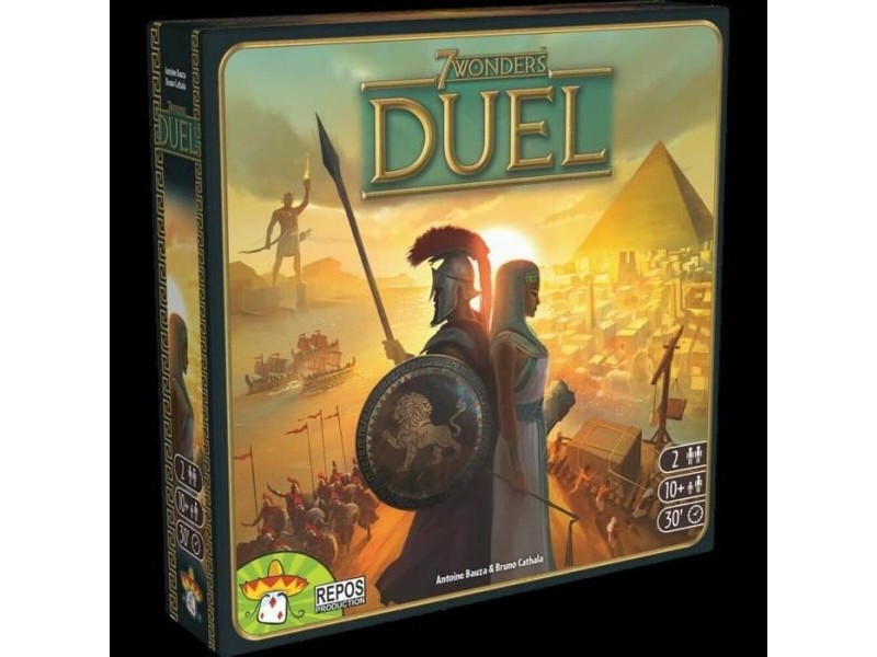 Настолна игра Asmodee 7Wonders Duel (FR)