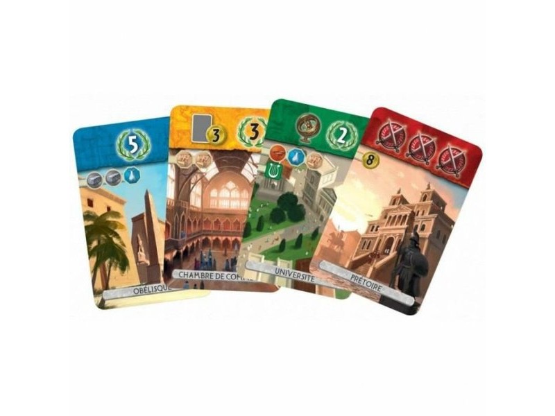 Настолна игра Asmodee 7Wonders Duel (FR)