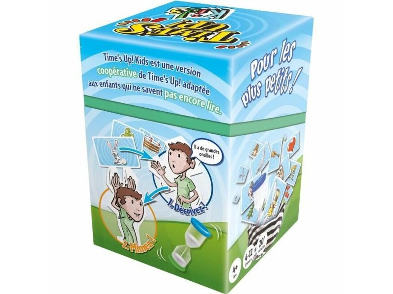 Набор от въпроси и отговори Asmodee Time's Up Kids (FR) Набор от въпроси и отговори Asmodee Time's Up Kids (FR)