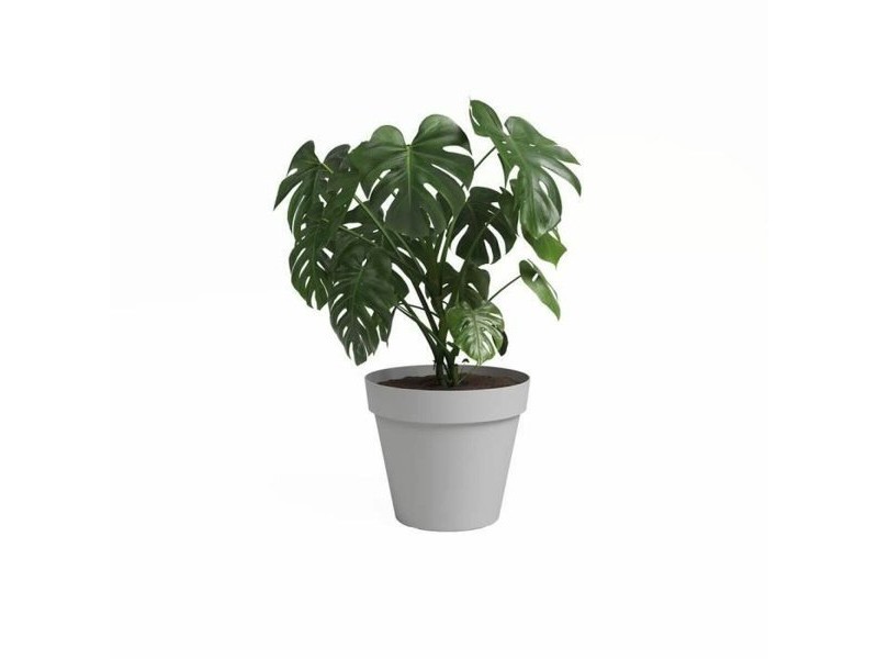 Саксия Artevasi CAPRI Светло сив Ø 40 cm