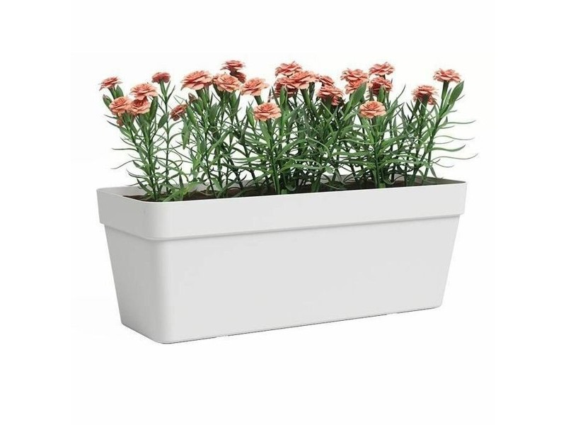 Саксия Artevasi Бял 57,9 x 24,3 x 22 cm Саксия Artevasi Бял 57,9 x 24,3 x 22 cm