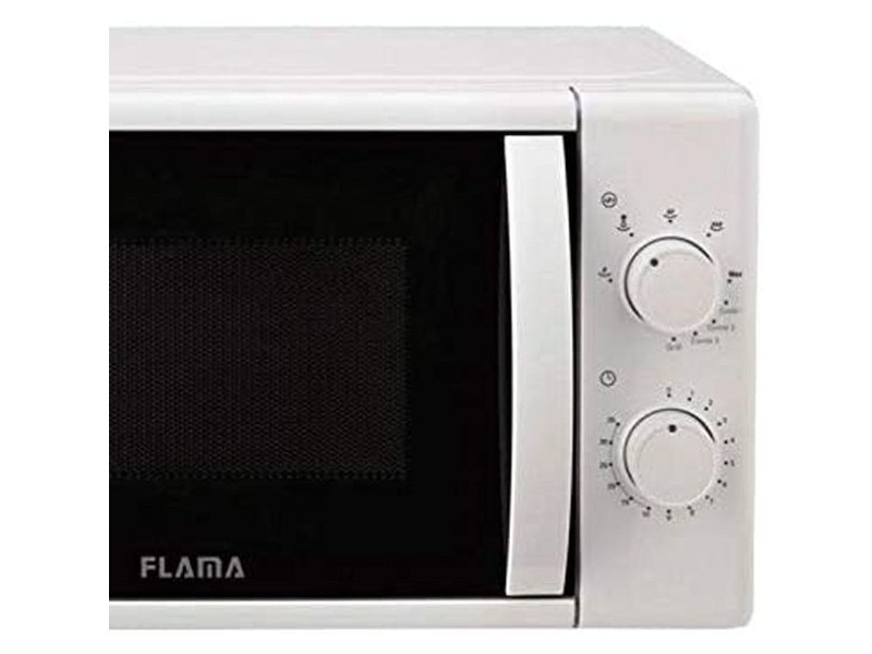 Микровълнова Фурна с Грил Flama 1884FL Бял 1000 W 700 W 20 L