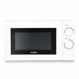 микровълновата фурна Flama Бял 700 W 20 L