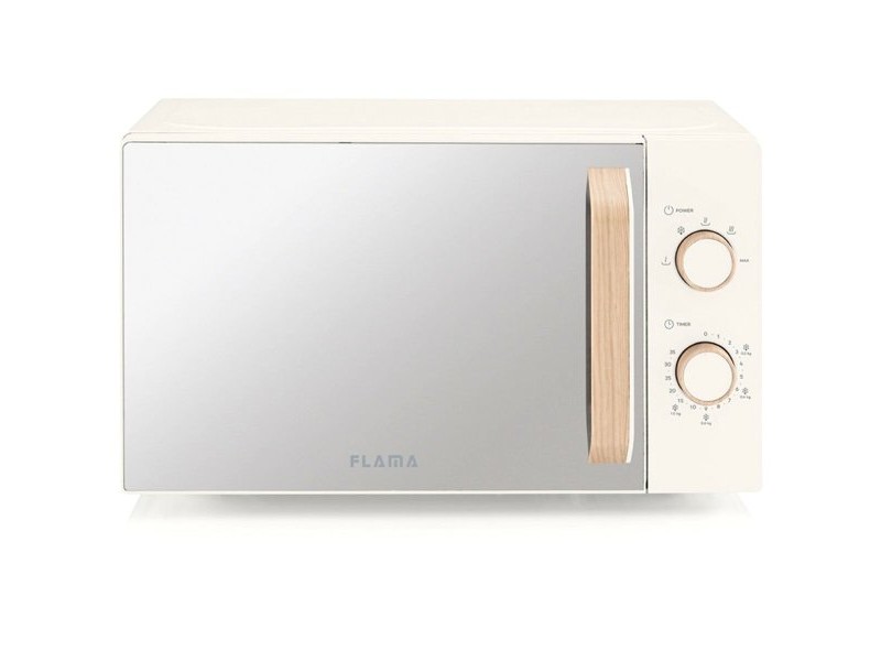 микровълновата фурна Flama 1831FL Сметана 700 W 20 L
