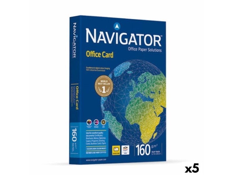 Хартия за Печат Navigator Office Card Бял A4 (5 броя)
