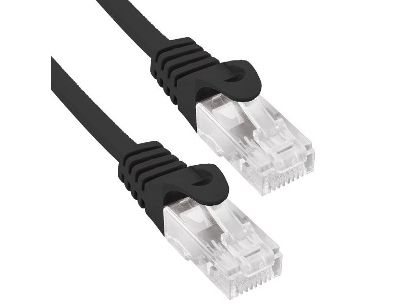 UTP категория 6 твърд мрежови кабел Phasak PHK 1710 Черен 10 m