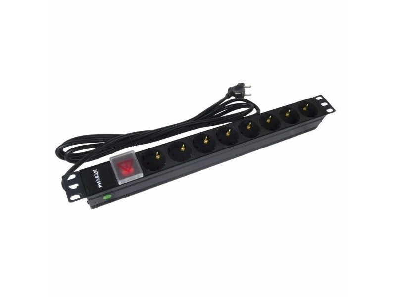 Контакт - 8 изхода с копче Phasak BNS 1520 (3 m) (2 m)