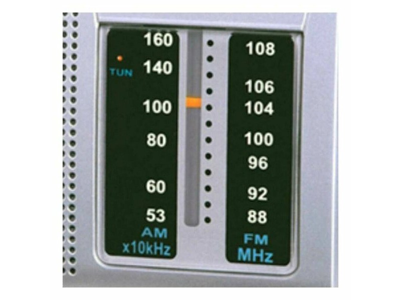 AM / FM радио Haeger PR-BIB.001A Сив