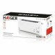 Тостер Haeger TO-100.008A Мултифункционалност 1000 W Бял