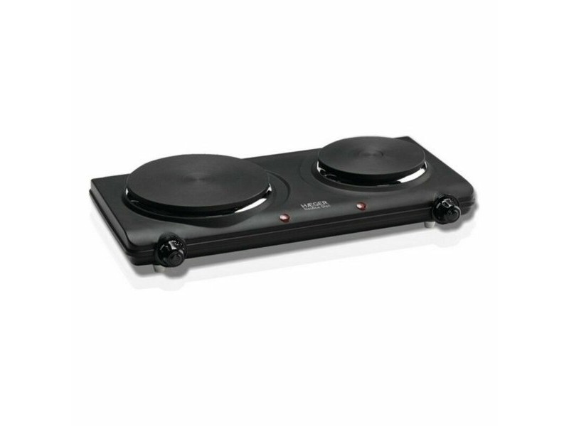 Електрически Котлон Haeger HP-02B.013A Черен 2 Печки Многоцветен 2250W