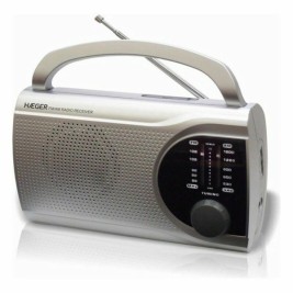 AM / FM радио Haeger PR-BIB.004B Сив