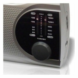AM / FM радио Haeger PR-BIB.004B Сив