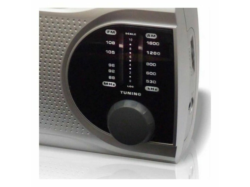 AM / FM радио Haeger PR-BIB.004B Сив