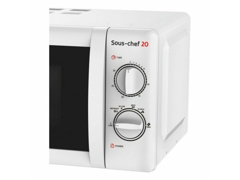 Микровълнова Фурна с Грил Haeger MW-70W.006A 20 L Бял 700W