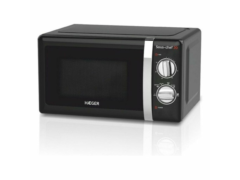 Микровълнова Фурна с Грил Haeger MW-70B.007A 20 L Черен 700W