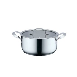 Касерола с Капак Haeger PA-18H.001A Бежов Сив Ø 18 cm