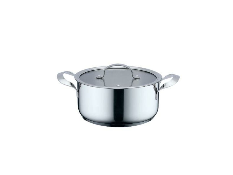 Касерола с Капак Haeger PA-18H.001A Бежов Сив Ø 18 cm