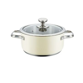 Касерола с Капак Haeger PA-24H.008A Бежов Ø 24 cm