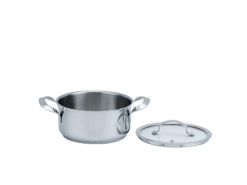 Касерола с Капак Haeger PA-16H.010A Сив Ø 16 cm