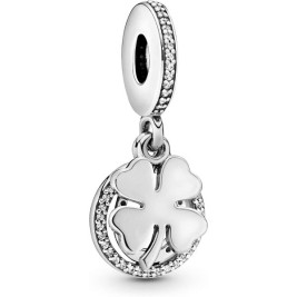 Charm Damă Pandora LUCKY FOUR -LEAF CLOVER