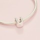 Дамска огърлица Pandora LETTER T SILVER Сребрист
