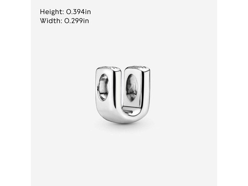 Дамска огърлица Pandora LETTER T SILVER Сребрист