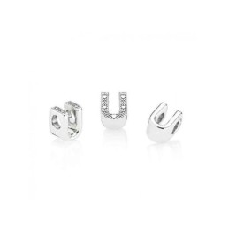 Дамска огърлица Pandora LETTER T SILVER Сребрист