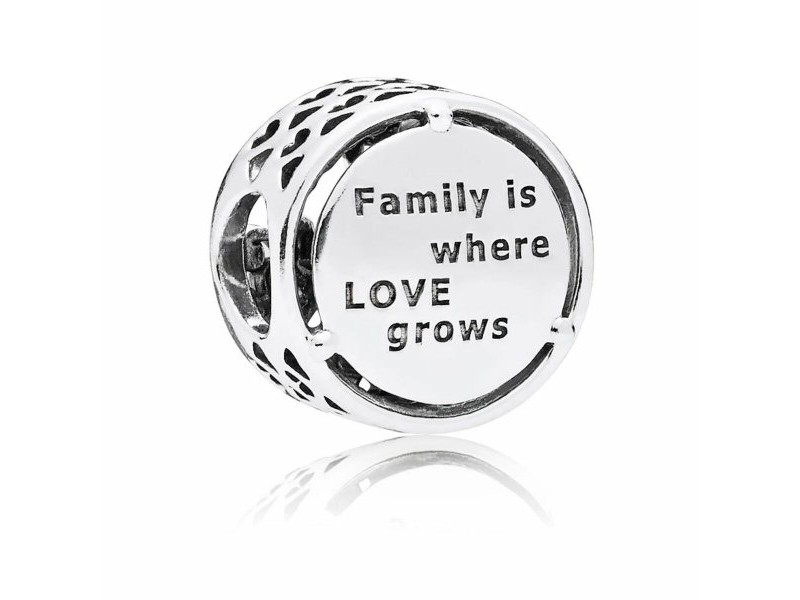 Charm Damă Pandora OPENWORK FAMILY ROOTS