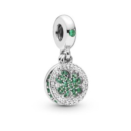 Дамска огърлица Pandora LUCKY FOUR LEAF CLOVER