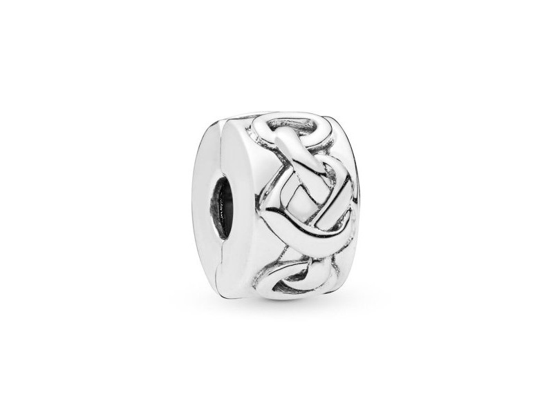 Charm Damă Pandora KNOTTED HEARTS CLIP
