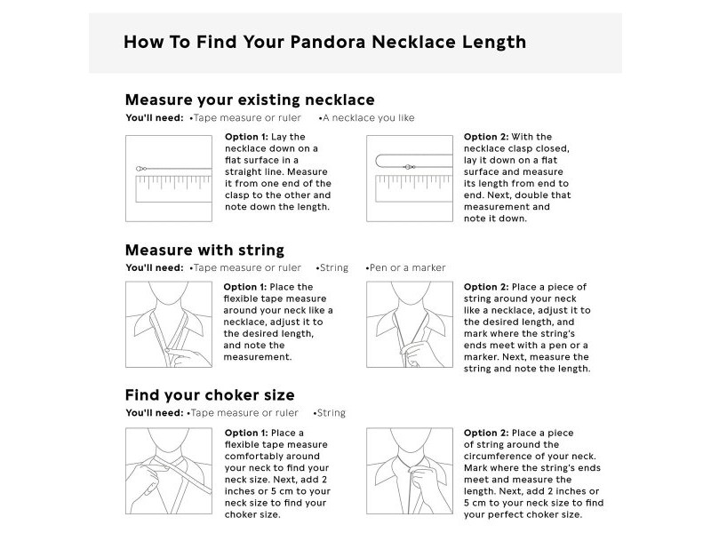 Дамска огърлица Pandora 398296