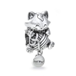 Дамска огърлица Pandora KITTEN & YARN BALL