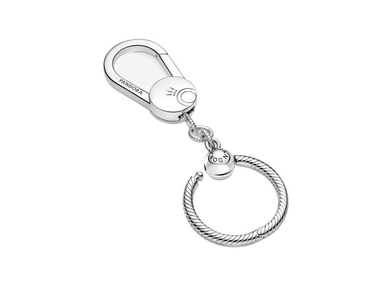 Дамска огърлица Pandora SMALL BAG CHARM HOLDER Сребрист
