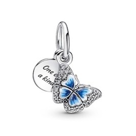 Дамска огърлица Pandora BLUE BUTTERFLY