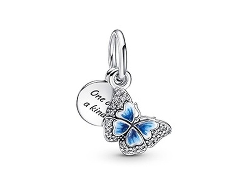 Дамска огърлица Pandora BLUE BUTTERFLY