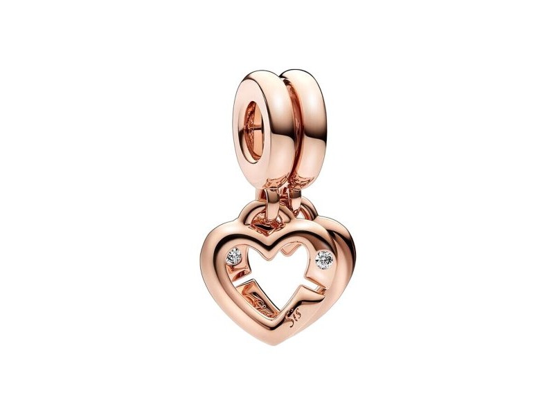 Charm Damă Pandora LINKED SISTER HEARTS