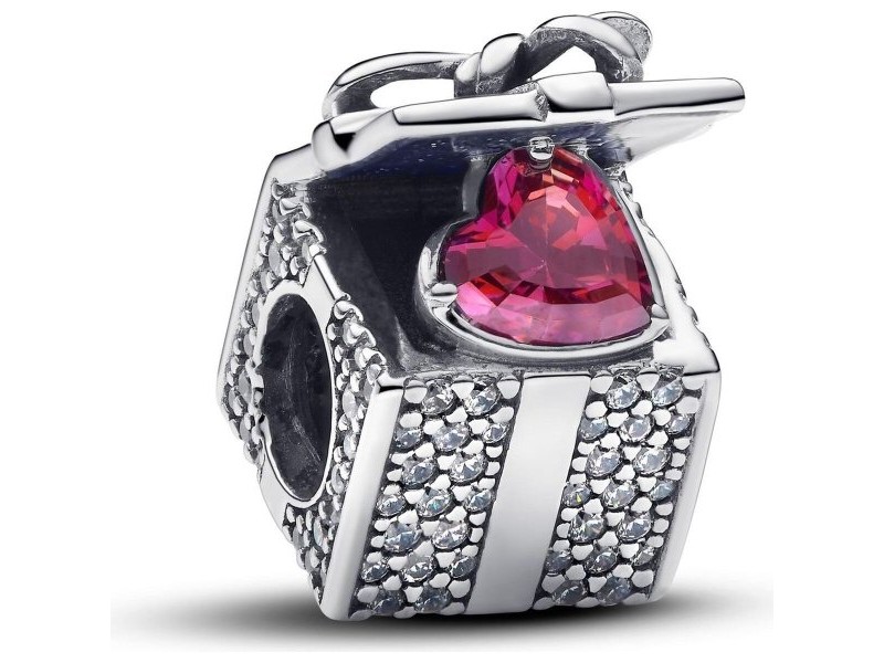 Дамска огърлица Pandora SPARKLING GIFT BOX Сребрист