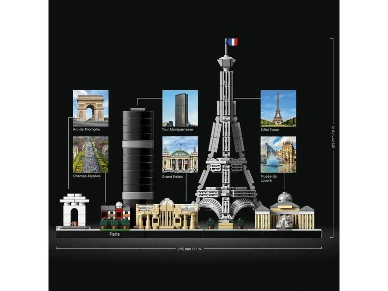 Playset Lego Architecture 21044 Paris