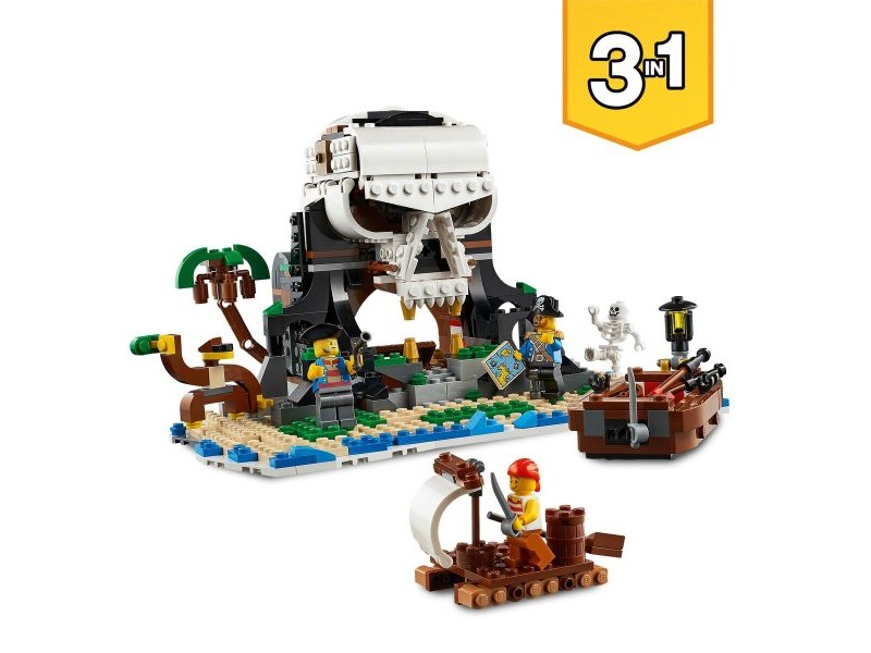 Игра Комплект Превозни Средства   Lego Creator 31109 Pirate Ship         3 в 1 1260 Части