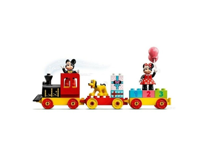 Playset Duplo Mickey and Minnie Birthday Train Lego 10941 Mickey and Minnie Birthday Train 36 cm