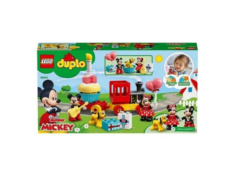 Playset Duplo Mickey and Minnie Birthday Train Lego 10941 Mickey and Minnie Birthday Train 36 cm
