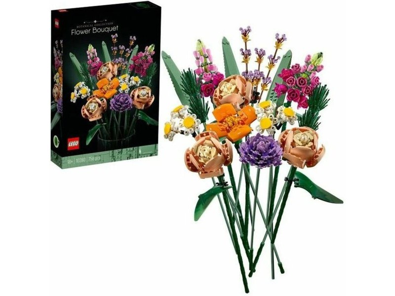 Playset Lego Flower Bouquet възрастни 756 Части