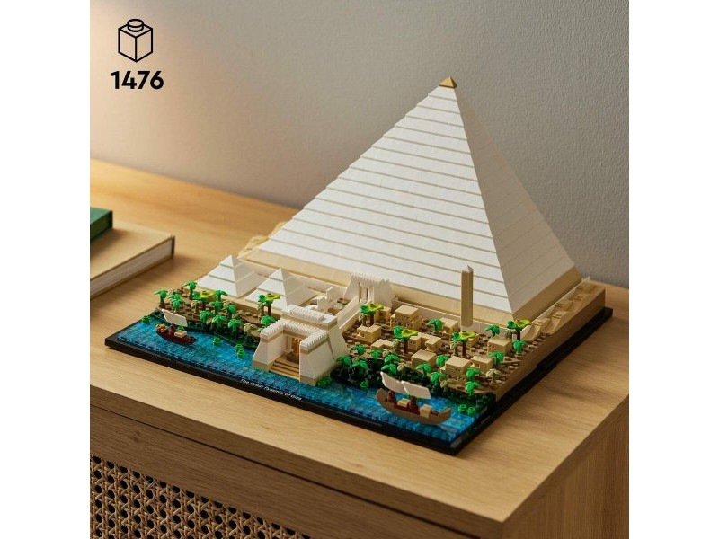 Playset   Lego 21058 Architecture The Great Pyramid of Giza         1476 Части