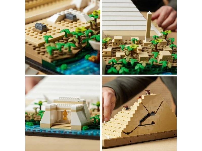 Playset   Lego 21058 Architecture The Great Pyramid of Giza         1476 Части