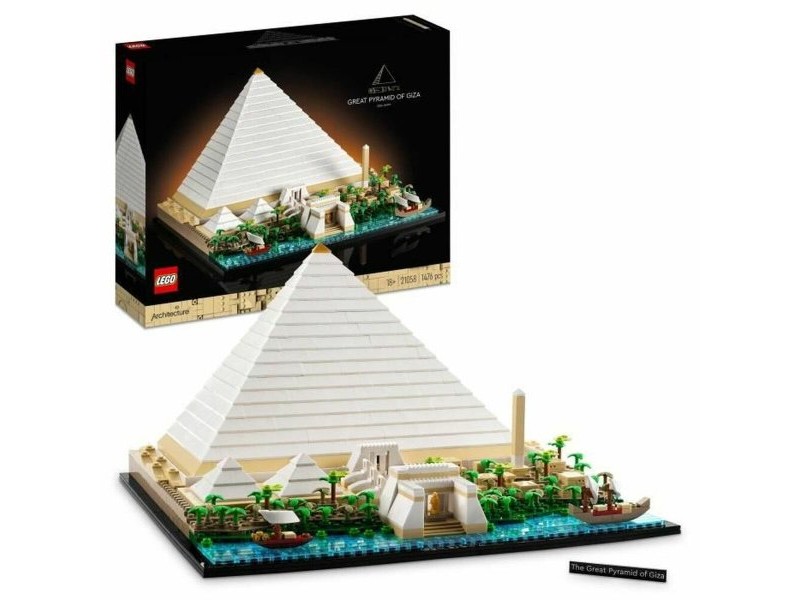 Playset   Lego 21058 Architecture The Great Pyramid of Giza         1476 Части