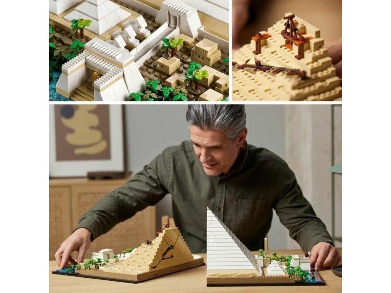 Playset   Lego 21058 Architecture The Great Pyramid of Giza         1476 Части