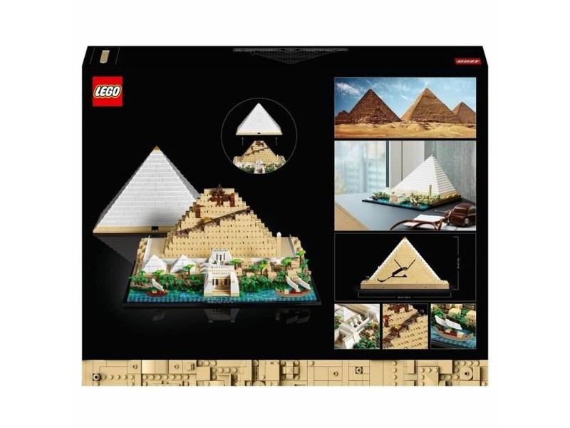Playset   Lego 21058 Architecture The Great Pyramid of Giza         1476 Части