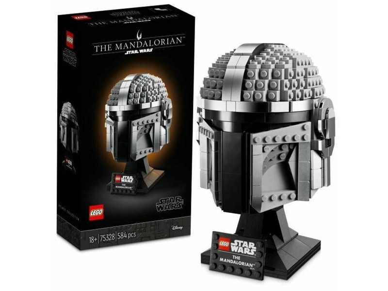 Playset Lego 75328 Star Wars The Mandalorian Helmet Playset Lego 75328 Star Wars The Mandalorian Helmet